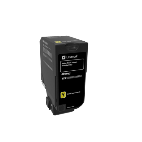 Lexmark CX725 - 84C5HY0 Y Sarı Orijinal Yüksek Kapasiteli Laser Toner Kartuşu