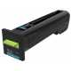 Lexmark CX820 - 82K5HC0 C Mavi Orijinal Yüksek Kapasiteli Laser Toner Kartuşu