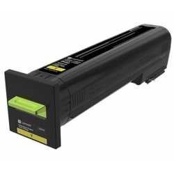 Lexmark CX820 - 82K5HY0 Y Sarı Orijinal Yüksek Kapasiteli Laser Toner Kartuşu