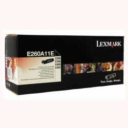Lexmark E260 - E260A11E BK Siyah Orijinal Laser Toner Kartuşu