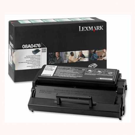 Lexmark E320 - 08A0476 BK Siyah Orijinal Laser Toner Kartuşu
