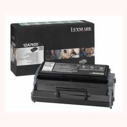 Lexmark E321 - 12A7400 BK Siyah Orijinal Laser Toner Kartuşu