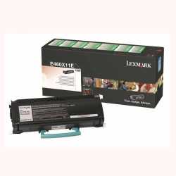 Lexmark E460 - E460X11E BK Siyah Orijinal Extra Yüksek Kapasiteli Laser Toner Kartuşu