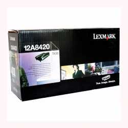 Lexmark Optra T430 - 12A8420 BK Siyah Orijinal Laser Toner Kartuşu