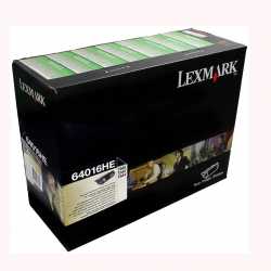 Lexmark T640 - 64016HE Siyah Orijinal Yüksek Kapasiteli Laser Toner Kartuşu