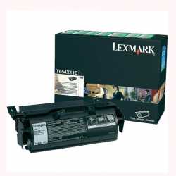 Lexmark T654 - T654X11E Siyah Orijinal Extra Yüksek Kapasiteli Laser Toner Kartuşu