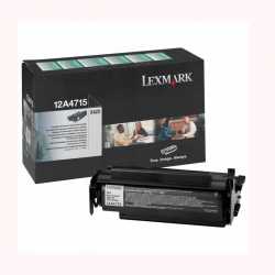 Lexmark X422 - 12A4715 BK Siyah Orijinal Yüksek Kapasiteli Laser Toner Kartuşu
