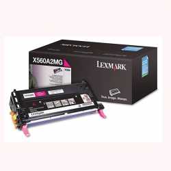 Lexmark X560 - X560A2MG M Kırmızı Orijinal Laser Toner Kartuşu