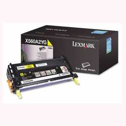 Lexmark X560 - X560A2YG Y Sarı Orijinal Laser Toner Kartuşu