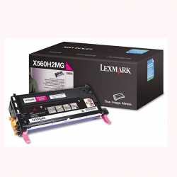 Lexmark X560 - X560H2MG M Kırmızı Orijinal Yüksek Kapasiteli Laser Toner Kartuşu