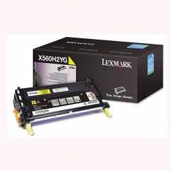 Lexmark X560 - X560H2YG Y Sarı Orijinal Yüksek Kapasiteli Laser Toner Kartuşu