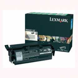 Lexmark X654- X654X11E BK Siyah Orijinal Extra Yüksek Kapasiteli Laser Toner Kartuşu