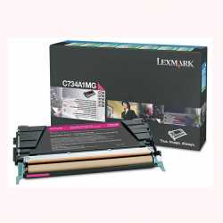 Lexmark X746 - X746A1MG M Kırmızı Orijinal Laser Toner Kartuşu