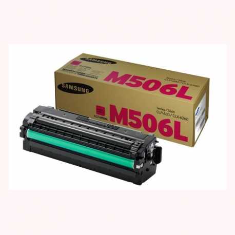 SAMSUNG CLP-680 Kırmızı Orijinal Laser Toner Kartuşu CLT-M506L