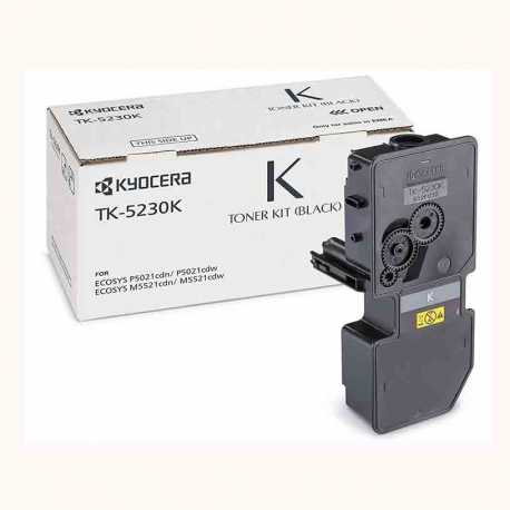 Kyocera Mita TK-5230 BK Siyah Orijinal Toner Kartuşu