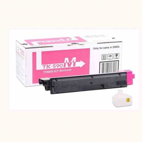 Kyocera Mita TK-590 (FS-C5250D) M Kırmızı Orijinal Toner Kartuşu