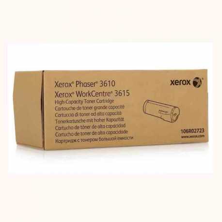 Xerox 106R02723 Siyah Orijinal Yüksek Kapasiteli Laser Toner Kartuşu Phaser 3610