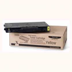 Xerox 106R00682 Y Sarı Orijinal Yüksek Kapasiteli Laser Toner Kartuşu Phaser 6100