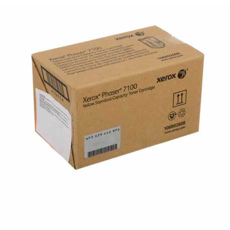 Xerox 106R02608 Y Sarı Orijinal Laser Toner Kartuşu Phaser 7100