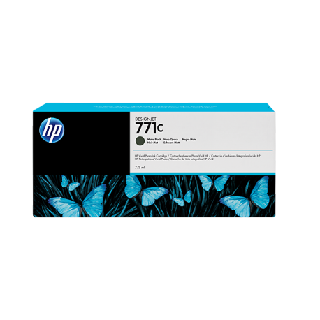 HP 771C - B6Y07A 775 ml Mat Siyah DesignJet Orijinal Mürekkep Kartuşu