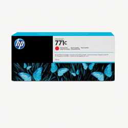 HP 771C - B6Y08A 775 ml Kromatik Kırmızı DesignJet Orijinal Mürekkep Kartuşu