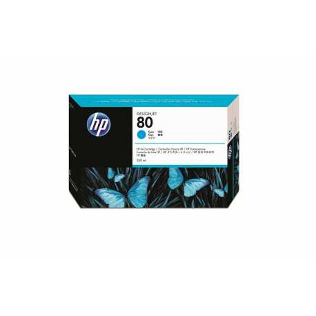 HP 80 - C4846A 350 ml Siyah Orijinal Mürekkep Kartuşu