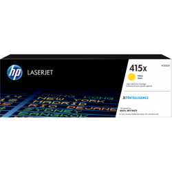 HP 415X - W2032X Yüksek Kapasiteli Sarı / Yellow Orijinal LaserJet Toner 415 X