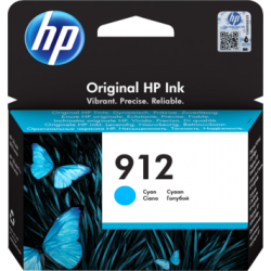 HP 912 - 3YL77AE Mavi Orijinal Mürekkep Kartuşu