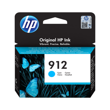 HP 912 - 3YL77AE Mavi Orijinal Mürekkep Kartuşu