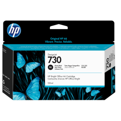 HP 730 - P2V67A (130ml) Foto Siyah DesignJet Orijinal Mürekkep Kartuşu