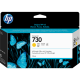 HP 730 - P2V64A (130ml) Sarı DesignJet Orijinal Mürekkep Kartuşu