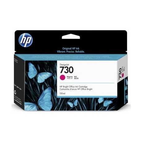 HP 730 - P2V63A (130ml) Kırmızı DesignJet Orijinal Mürekkep Kartuşu