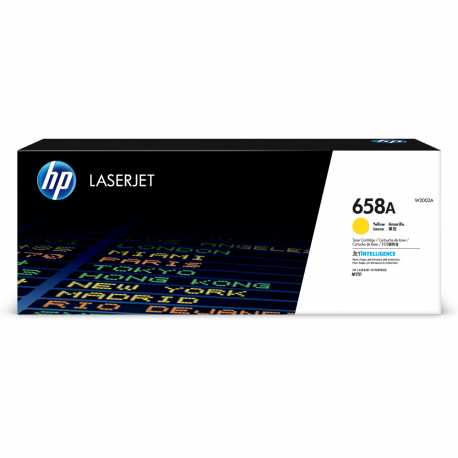 HP 658A - W2002A Sarı / Yellow Orijinal LaserJet Toner 658 A