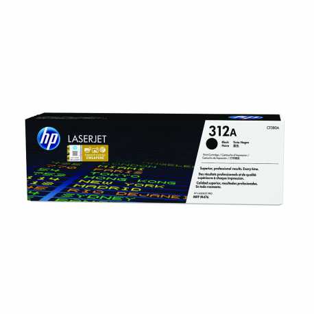 HP 312A - CF380ASiyah Orijinal LaserJet Toner Kartuşu 312A