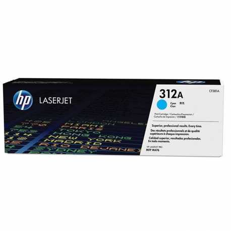 HP 312A - CF381A Mavi Orijinal LaserJet Toner Kartuşu 312A