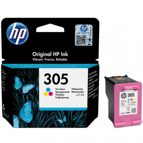 HP 305 - 3YM60AE Orijinal Renkli Kartuş - DeskJet 2710 / 272X