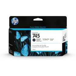 HP 745- F9J99A Orijinal Mat Siyah Mürekkep Kartuşu 130 ML