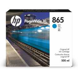 HP 865 - 3ED85A Mavi Orijinal PageWide XL Kartuşu -500 ml