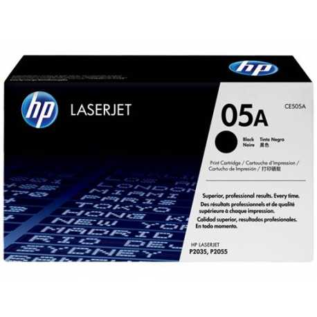 HP CE505A SİYAH ORİJİNAL SIFIR TONER 05A