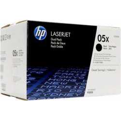 HP CE505XD SİYAH ORİJİNAL SIFIR TONER DUAL PACK - ÇİFTLİ PAKET 05XD