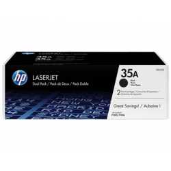 HP CB435AD SİYAH ORİJİNAL SIFIR TONER DUAL PACK - ÇİFTLİ PAKET - 35AD